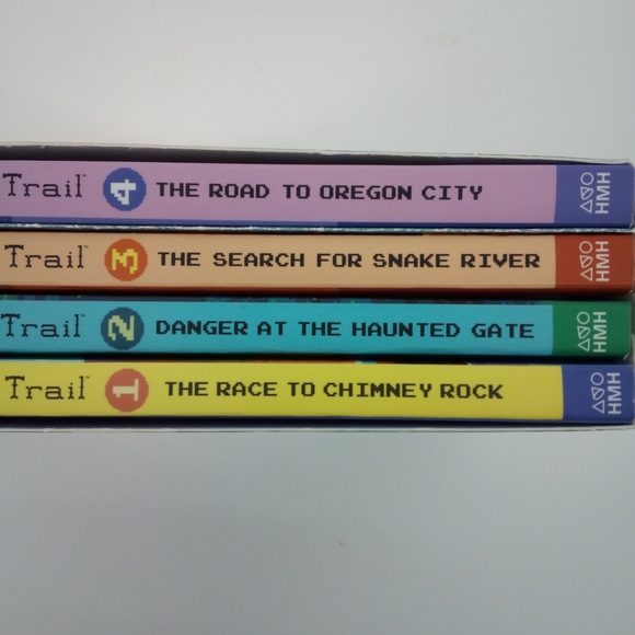 The Oregon Trail Games Nib The Oregon Trail Boxed Set 4 Books